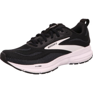 Brooks Trace 4 Herrenlaufschuh schwarz mit weißer Sohle