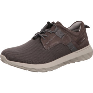 Josef Seibel Schnürschuh grau braun kombi mit grauer Sohle