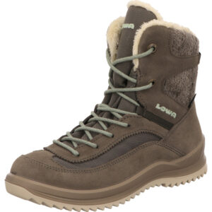 Lowa Damen Winterschuh Ella GTX grau mit filz und heller Sohle