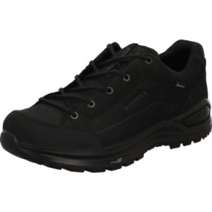 Lowa Renegade Wanderhalbschuh komplett schwarz mit Goretex