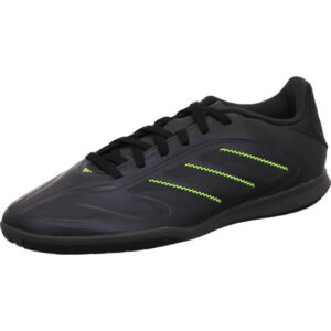 Adidas Copa pure 3 Club in Herren Indoor Fußballschuh schwarz mit gelb und Indoorsohle