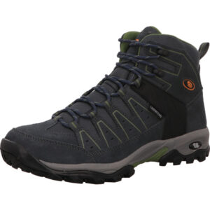Brütting Wander und Trekkingschuhe Herren Schnürer anthrazit mit grau schwarzer Sohle