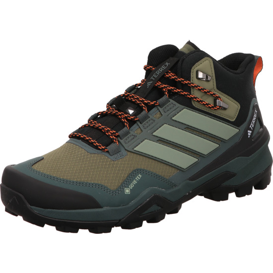 Adidas Terrex skychaser Mid gtx Herren hoher Trekkingschuh olive mit dunkelgrün und schwarz