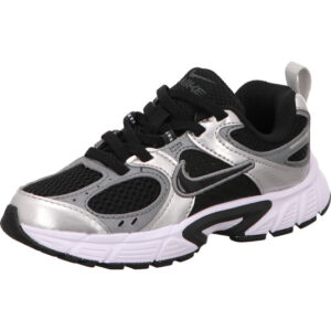 Nike V 5 Jugend Sneaker schwarz grau weiß mit heller Sohle