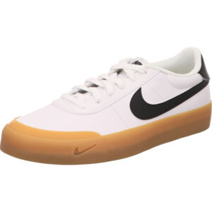 nike Court Shot Herren Sportsneaker weiß schwarz mit gum sohle