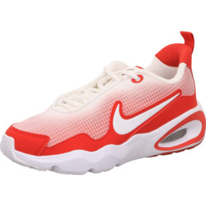nike air max nova kinderschuhe rot weiss mit fenster in sohle