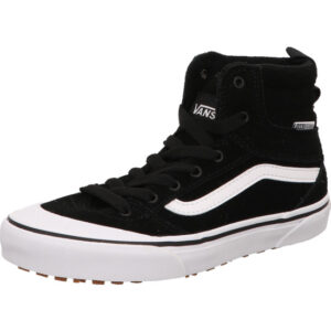 vans kinderschuhe schwarz weiss ashwood hi vansguard