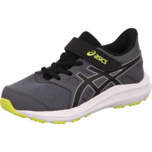 Asics Kinder Laufschuh JOLT 4 PS grau/schwarz/grün