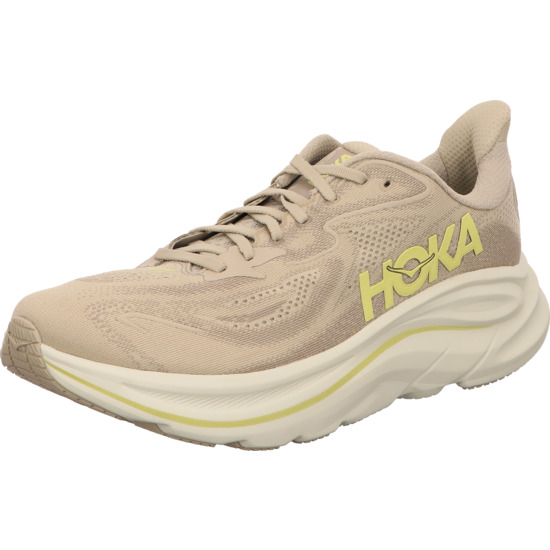 Hoka Laufschuhe M CLIFTON 10 beige/gelb