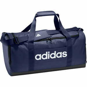 Adidas große Tasche blau mit weißem Adidas Logo und Tragehenkel