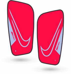 Nike Schienbeinschoner Merc Hardshell rot mit Nike Logo