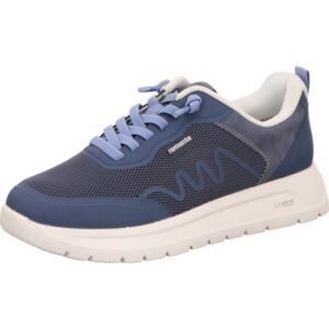 Remonte Sneaker Damen blau mit weißer Sohle
