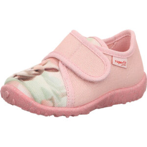 Superfit Kinderschuh Mädchen rosa mit Motiv und rosa Sohle