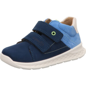 Superfit Kinderschuh Jungs blau kombi mit weißer Sohle