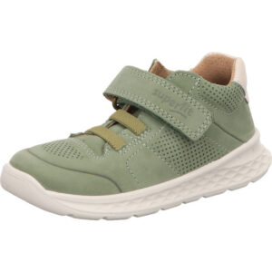 Superfit Kinderschuh Jungs hellgrün gelb kombi mit weißer Sohle