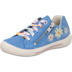 Superfit Kinderschuh Damen hellblau kombi mit weißer Sohle
