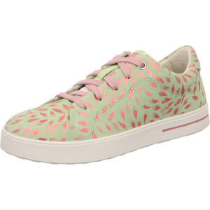 Superfit Kinderschuh hellgrün rosa kombi mit weißer Sohle