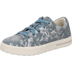 Superfit Kinderschuh hellblau silber mit weißer Sohle