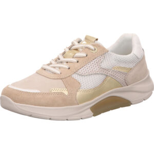 Gabor comfort Sneaker puder weiß mit heller Sohle
