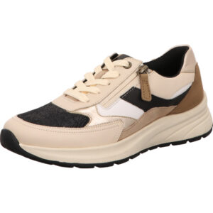 Gabor comfort Sneaker sand kombi mit heller Sohle