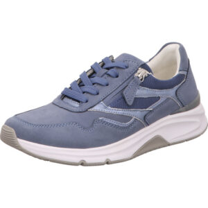 Gabor comfort Sneaker blau mit weißer Sohle