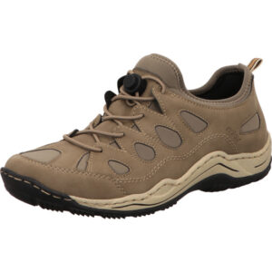 Rieker Damenschuh braun mit heller Sohle
