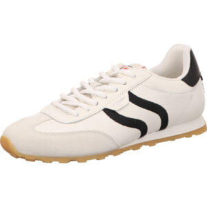 Tamaris Sneaker Damen weiß schwarz kombi mit brauner Sohle