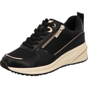 Tamaris Sneaker Damen schwarz kombi mit weißer Sohle