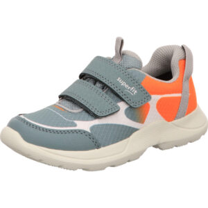 Superfit Kinderschuh Jungs blau orange kombi mit weißer Sohle
