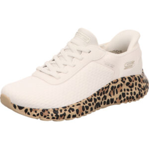 skechers bungee schnürung bobs squad chaos daily weiss