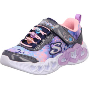 skechers jungen sneaker infinite heart blau klettverschluss