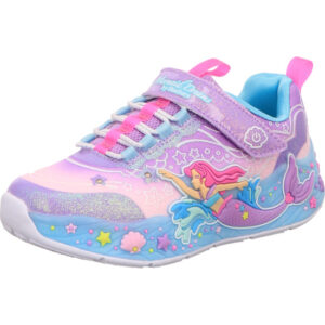skechers mädchen sneaker violett mermaid dreams