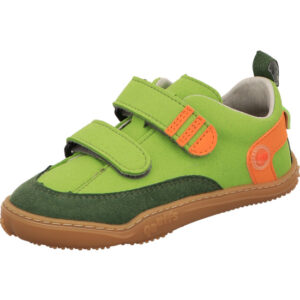 Ricosta Halbschuhe AHORN lime/orange Klettverschluss