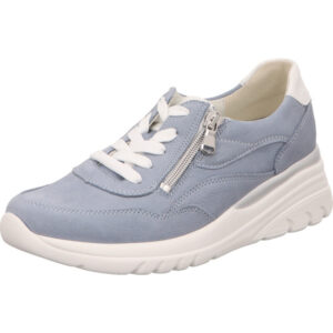 lugina h-carla sky weiss schnürer reissverschluss