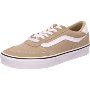 Vans Brooklyn Halbschuh beige mit weißem Vans Streifen
