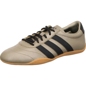 adidas damen sneaker grand court lo silber schwarze Streifen und gum sohle