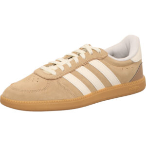 adidas damen sneaker breaknet sleek sand mit weißen Streifen