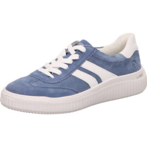 Remonte Sneaker Damen jeans kombi mit weißer Sohle