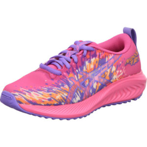 asics kinder sportschuhe gel noosa tri 16 gs pink gesprenkelt schnürer