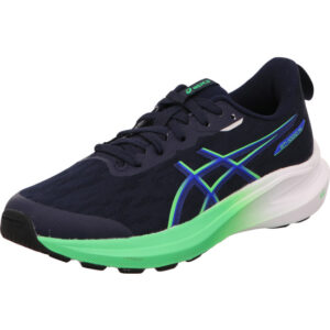 asics kinder sportschuhe gt 1000 14 gs blau kombi schnürer
