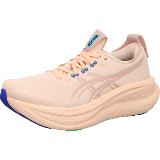 asics damen laufschuhe pearl pink gel nimbus 28
