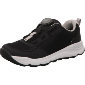 Superfit Kinderschuh Jungen schwarz kombi mit weißer Sohle