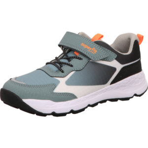 Superfit Kinderschuh Jungs hellgrün orange mit heller Sohle