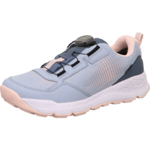 Superfit Kinderschuh Mädchen hellblau rosa kombi mit heller Sohle