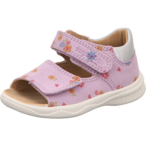 Superfit Kinderschuh Mädchen lila silber kombi mit weißer Sohle
