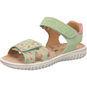 Superfit Kinderschuh Mädchen hellgrün pink kombi mit heller Sohle