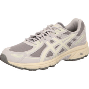 asics gel venture 6 herren laufschuhe beige kombi schnürer