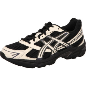 asics herren laufschuhe gel 1130 schwarz weiß kombi schnürer