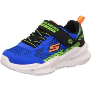 skechers jungen sneaker klettverschluss blau schwarz blinky meteor lights 2 0