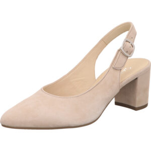 Gabor Damen Slings zartrosa mit zartrosa Absatz